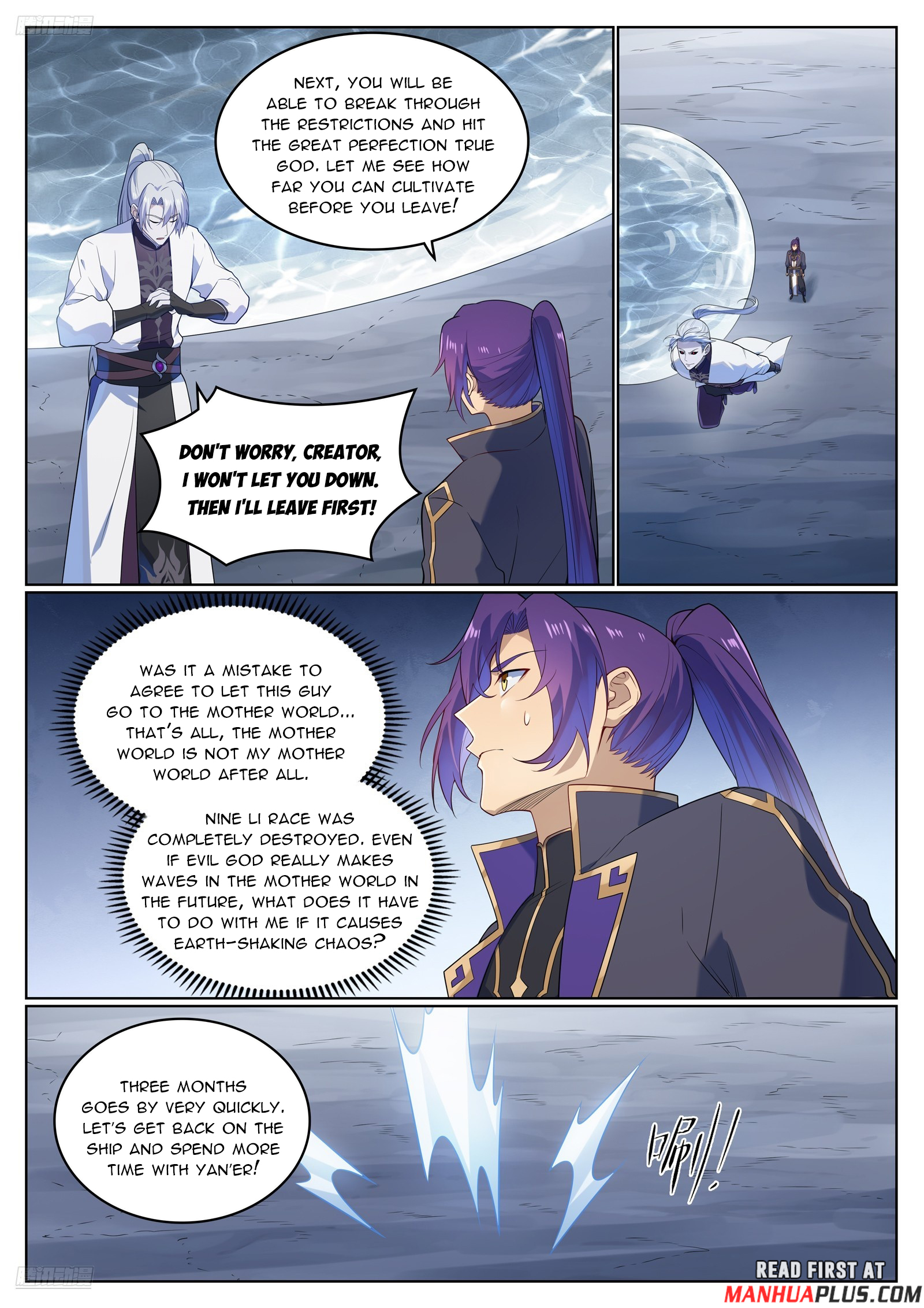 Apotheosis Chapter 1132 - 4