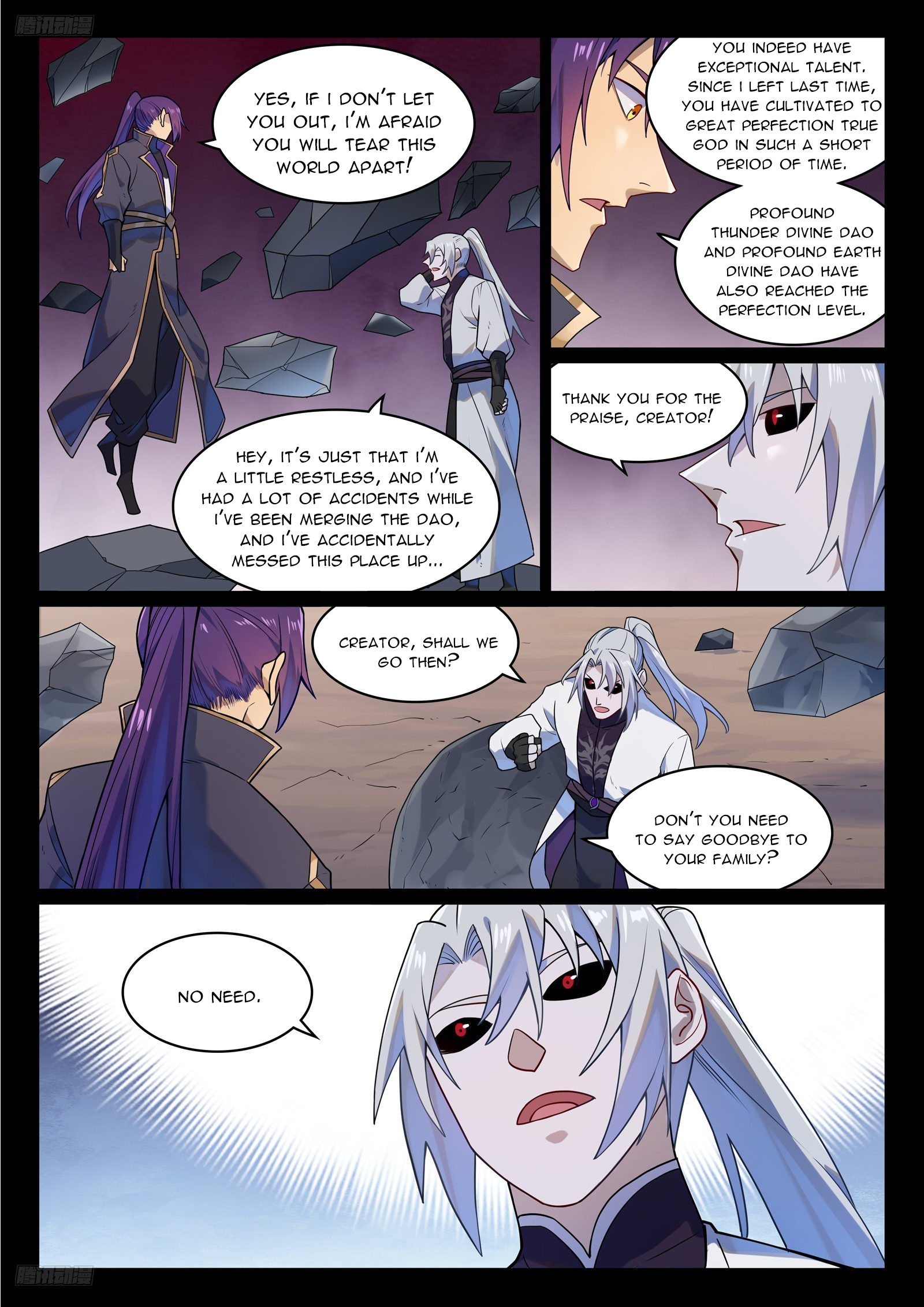 Apotheosis Chapter 1137 - 3