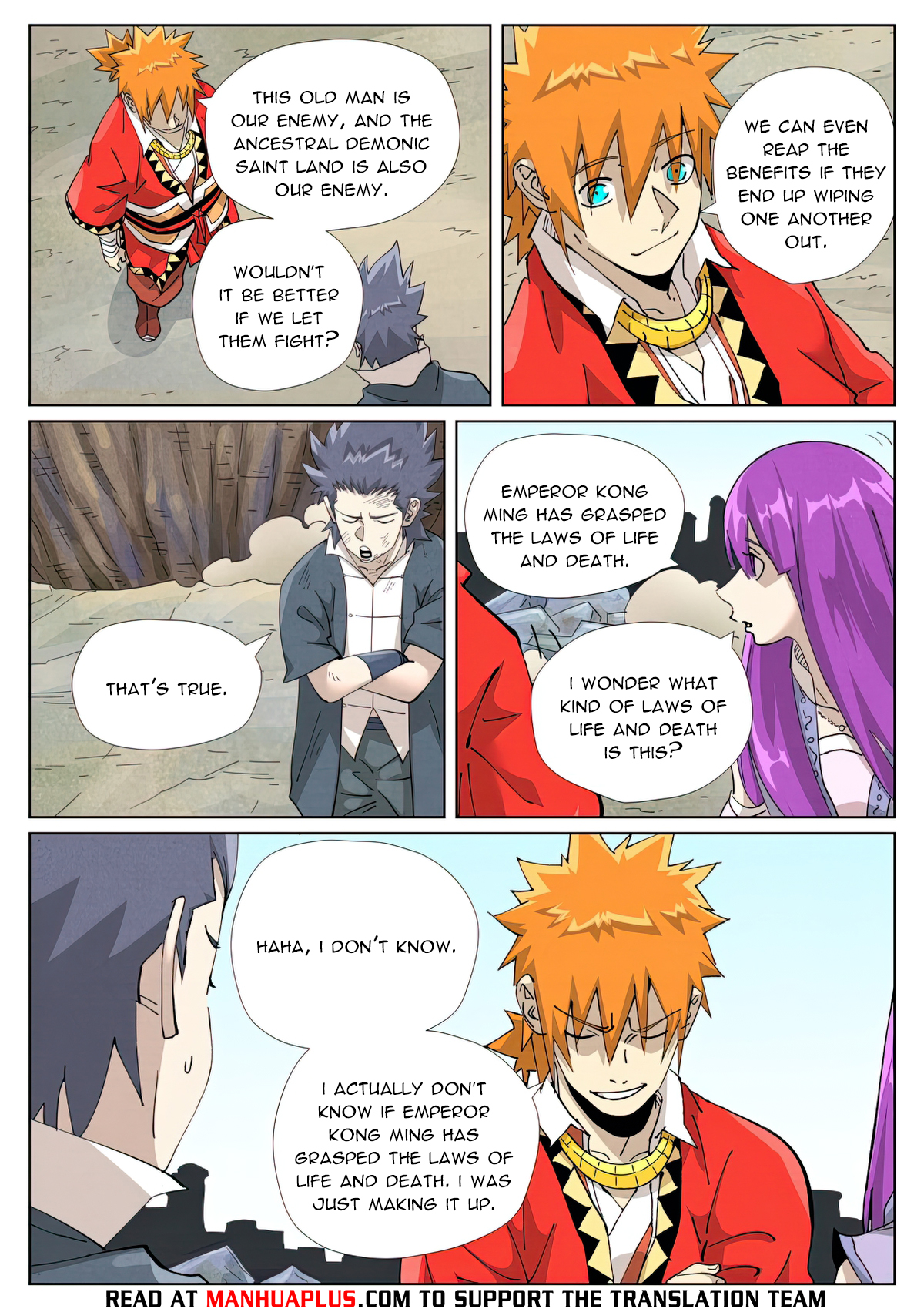 Tales Of Demons And Gods Chapter 458.6 - 7
