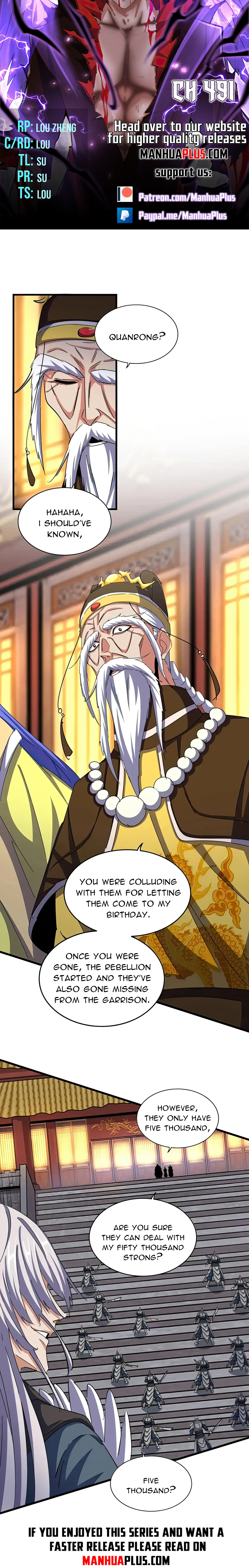 Magic Emperor Chapter 491 - 2