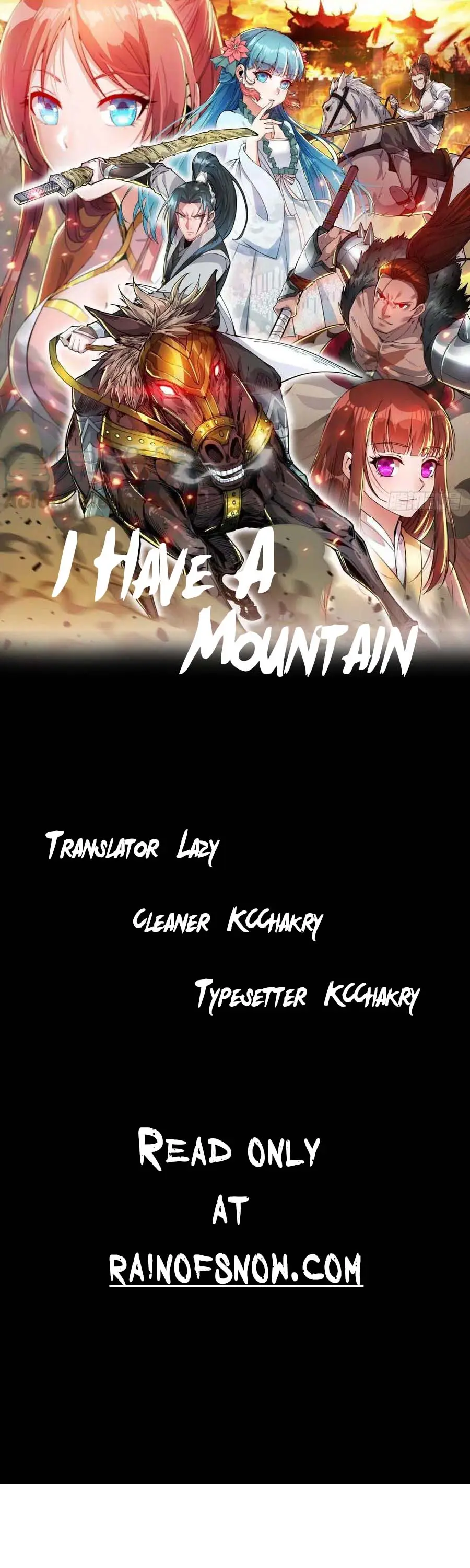It Starts With A Mountain Chapter 1 - 2