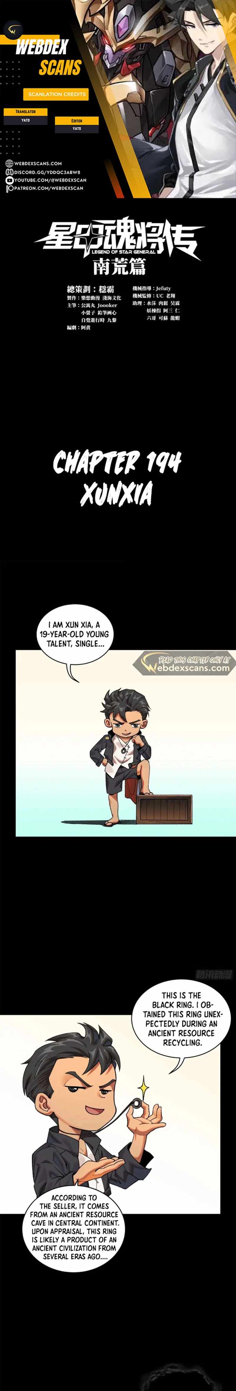 Legend of Star General Chapter 194 - 1