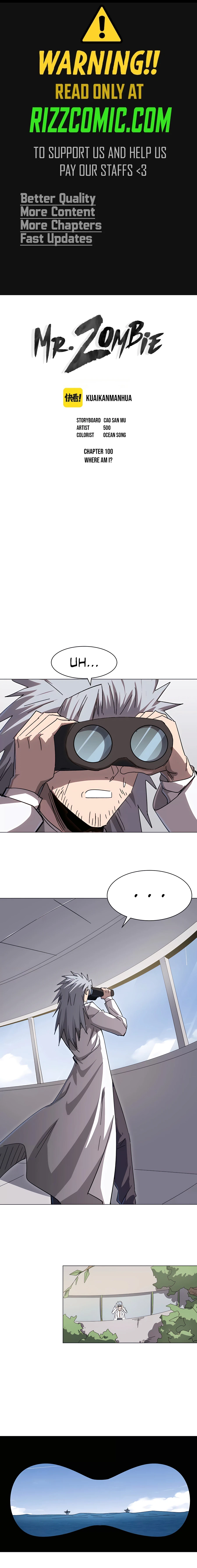 Mr. Zombie Chapter 100 - 1