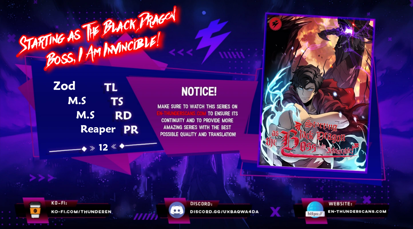 Starting as the Black Dragon Boss, I Am Invincible Chapter 12 - 1