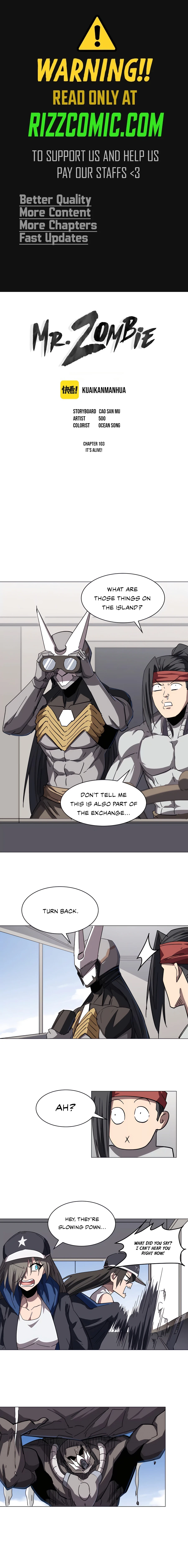 Mr. Zombie Chapter 103 - 1