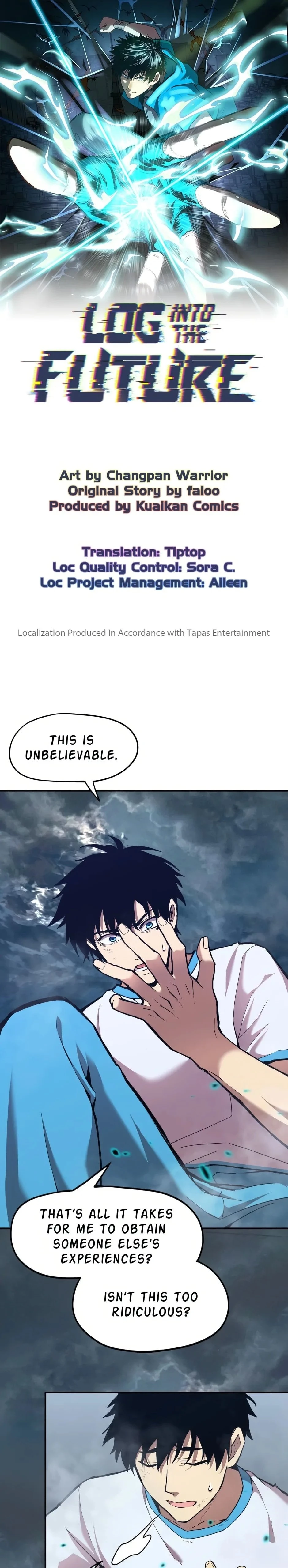 Log into the Future Chapter 2 - 1