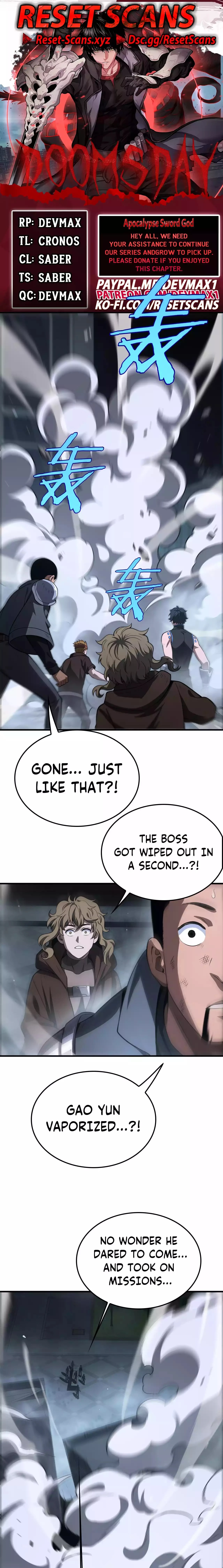 Apocalypse Sword God Chapter 12 - 1