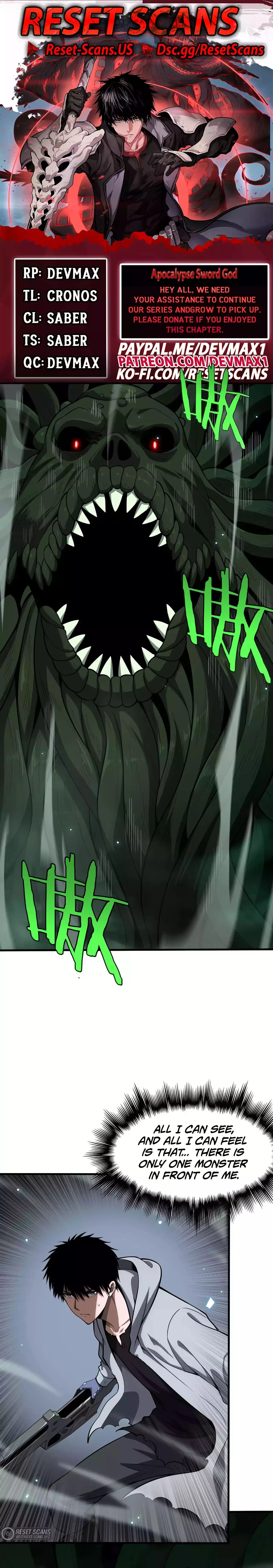 Apocalypse Sword God Chapter 6 - 1