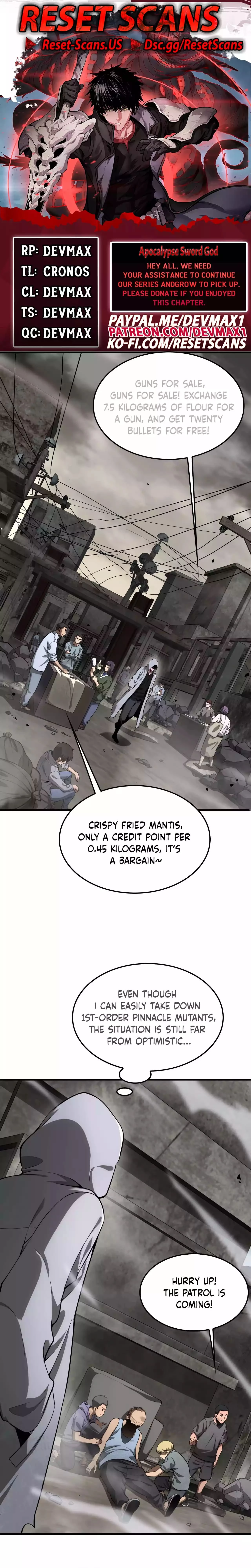 Apocalypse Sword God Chapter 5 - 1