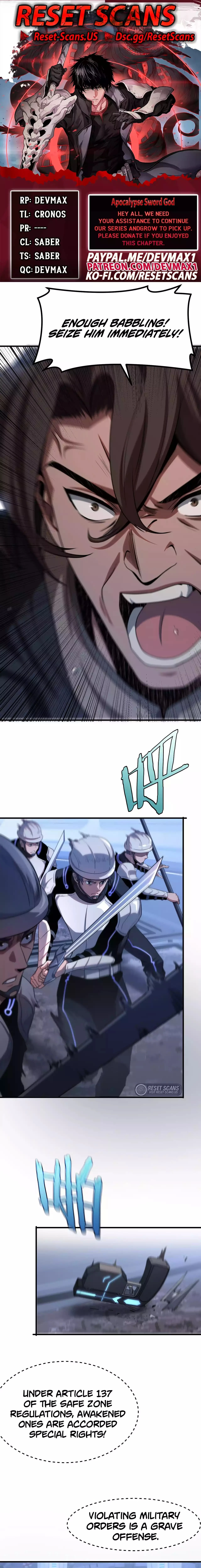 Apocalypse Sword God Chapter 2 - 1