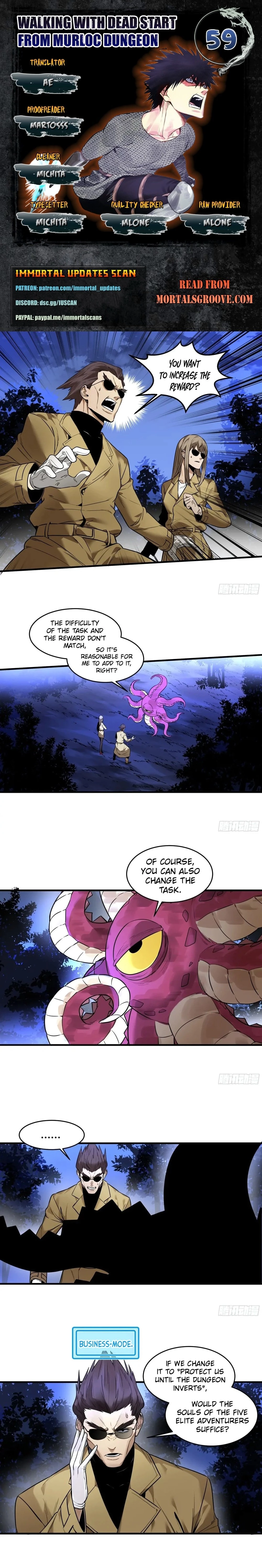 Walking with Death: Start From Murloc Dungeons Chapter 59 - 1