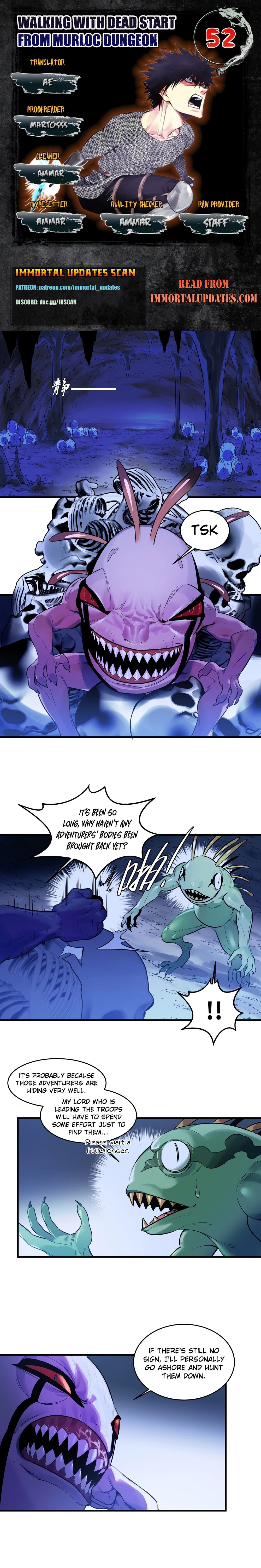 Walking with Death: Start From Murloc Dungeons Chapter 52 - 1