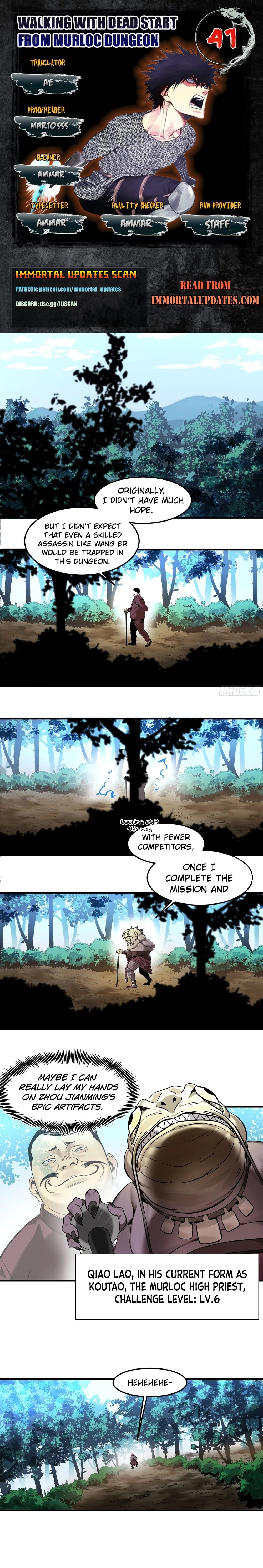 Walking with Death: Start From Murloc Dungeons Chapter 41 - 1
