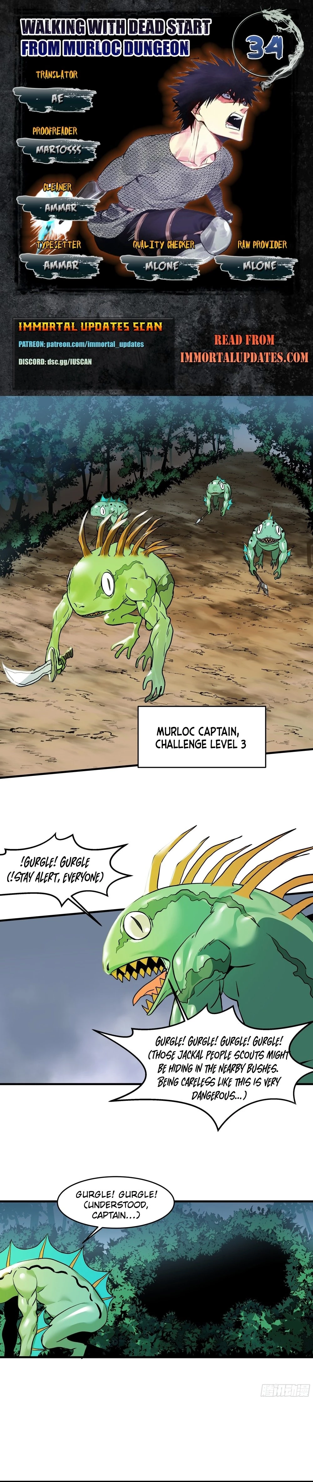 Walking with Death: Start From Murloc Dungeons Chapter 34 - 1