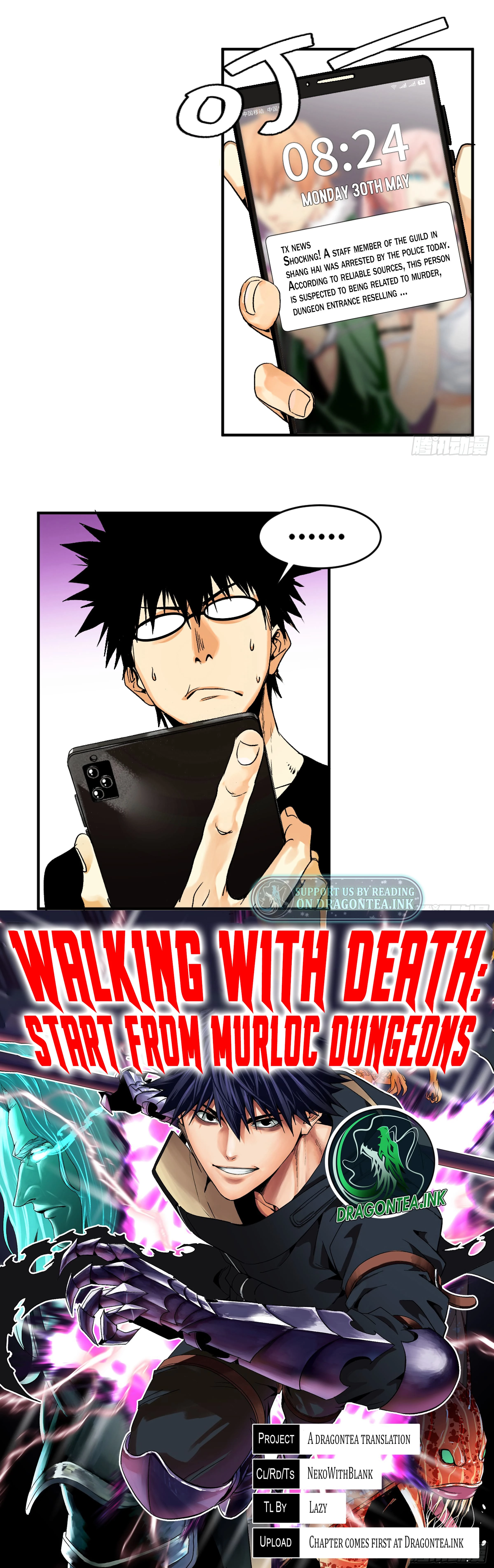 Walking with Death: Start From Murloc Dungeons Chapter 1 - 9