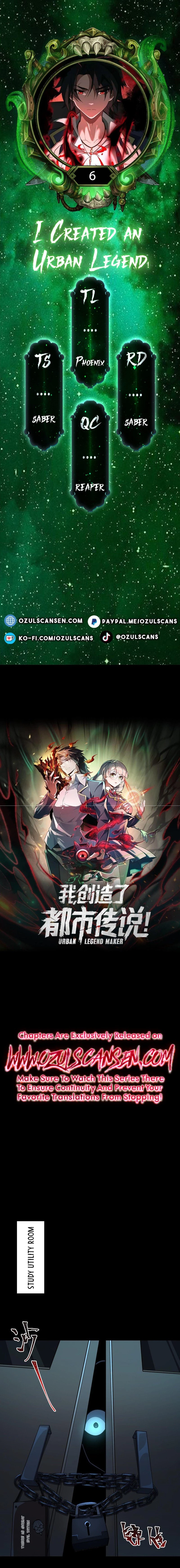 Urban Legend Maker Chapter 6 - 1