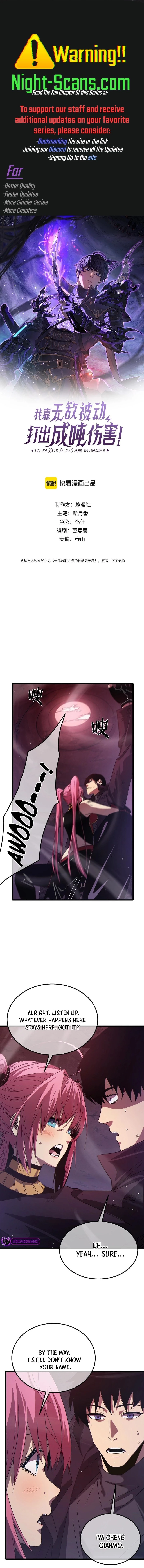 I Rely on My Invincibility to Deal Tons of Damage Passively! Chapter 30 - 1