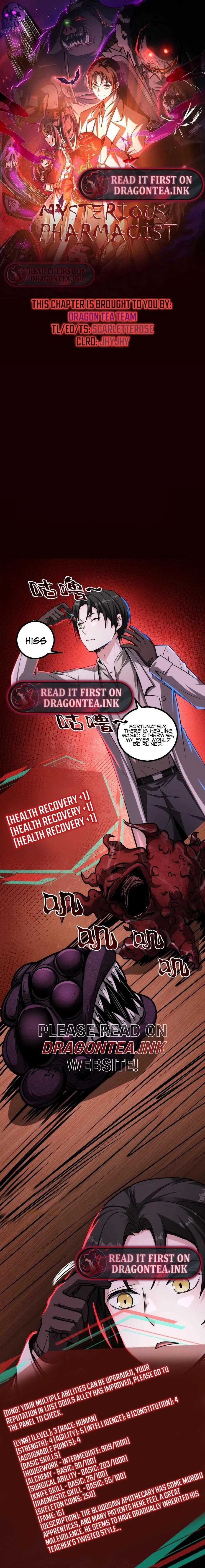 Creepy Pharmacist: All My Patients are Horrific Chapter 15 - 3