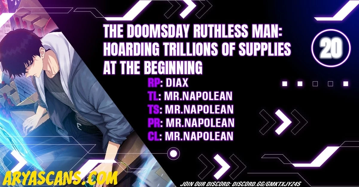 The Doomsday Ruthless Man: Hoarding Trillions of Supplies at the Beginning Chapter 20 - 1