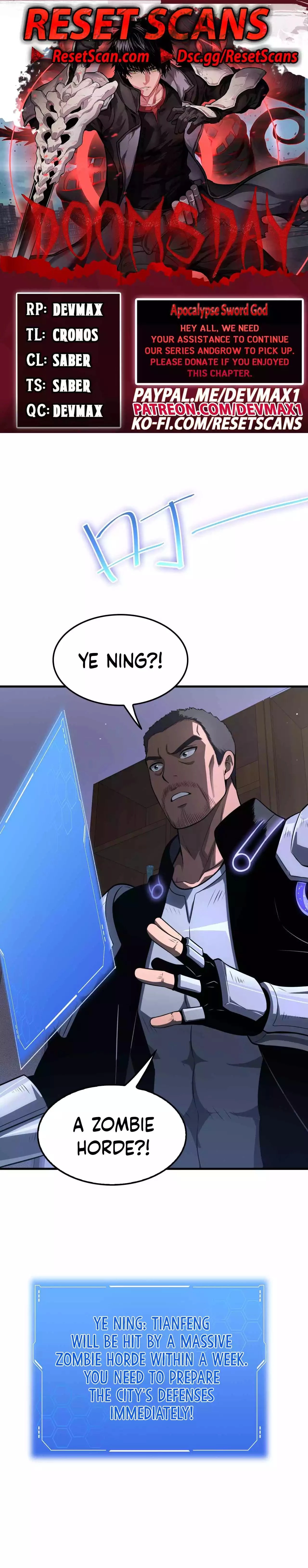 Apocalypse Sword God Chapter 17 - 1